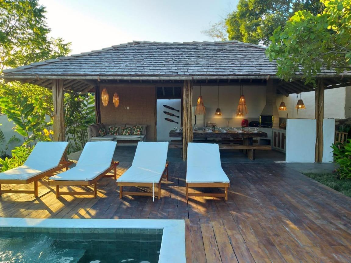 Casa Som Do Mar - Trancoso Villa Exterior foto